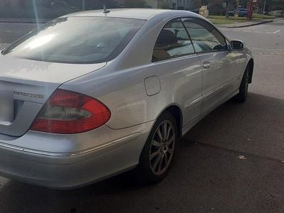 Brugt Mercedes CLK200 185 HK (136 kW) 2007 Sølv Coupe