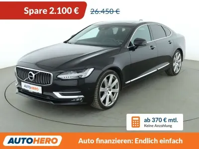 Używany Volvo S90 Inscription 320 KM (235 kW) 2017 Czarny Sedan/Limuzyna