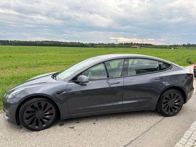 Gebraucht Tesla Model 3 Performance 377 kW (513 PS) 2021 Grau Limousine