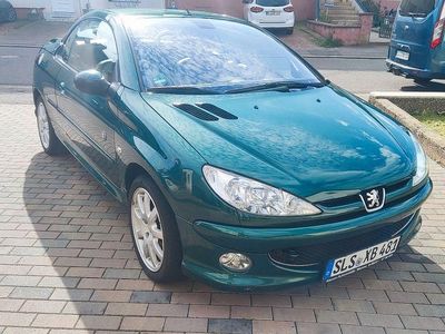 Gebraucht Peugeot 206 CC Roland Garros 109 PS (80 kW) 2006 Grün Cabrio