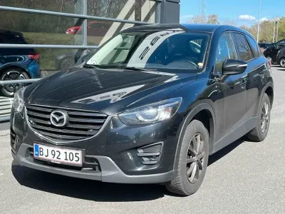 Brugt Mazda CX-5 Exclusive-Line 150 HK (110 kW) 2017 Sort SUV