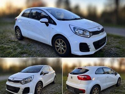 Begagnad Kia Rio 84 HK (61 kW) 2016 Vit Halvkombi