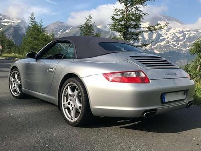 Silber Gebraucht 2007 Porsche 911 Carrera Cabriolet Cabrio | 50.000 € (Fairer Preis)