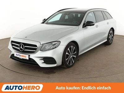Gebraucht Mercedes E400 AMG line 340 PS (250 kW) 2020 Iridiumsilber Kombi