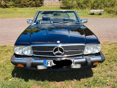 Gebraucht Mercedes 560 227 PS (166 kW) 1987 Schwarz Cabrio