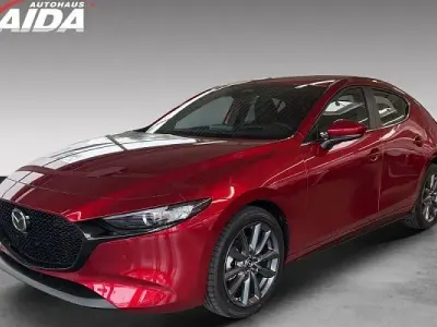 Neu Mazda 3 Prime-Line 186 PS (136 kW) 2026 Rot Limousine