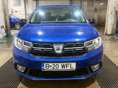 Second-hand Dacia Logan 101 CP (74 kW) 2020 Albastru Berlinǎ