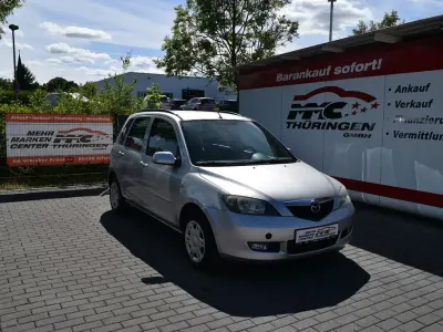 Gebraucht Mazda 2 Active 80 PS (58 kW) 2003 Grau Kleinwagen