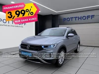 Gebraucht VW T-Roc Life 150 PS (110 kW) 2024 Silber SUV