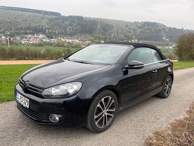 Gebraucht VW Golf Cabriolet 122 PS (89 kW) 2012 Schwarz Cabrio