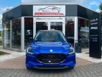 Neu Suzuki Swift Comfort 83 PS (61 kW) 2025 Frontier blue pm/super black p Kleinwagen
