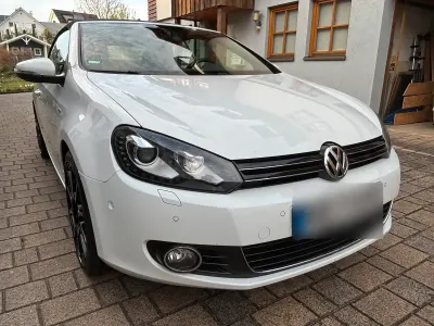 Gebraucht VW Golf Cabriolet 140 PS (102 kW) 2013 Weiß Cabrio