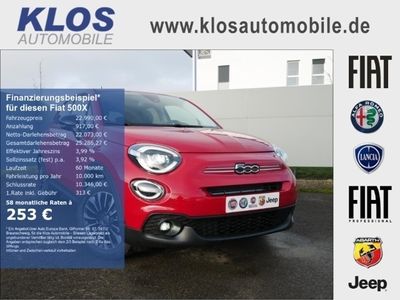 gebraucht Fiat 500X 1.0 120PS E6D APPLE CARPLAY ALU KAMERA PDC