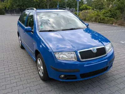 Gebraucht Skoda Fabia Ambiente 75 PS (55 kW) 2007 Blau Kombi