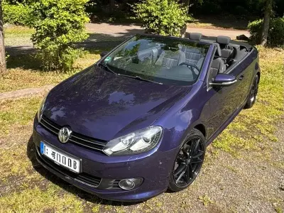 Używany VW Golf Cabriolet LOUNGE 110 KM (80 kW) 2016 Niebieski Kabriolet