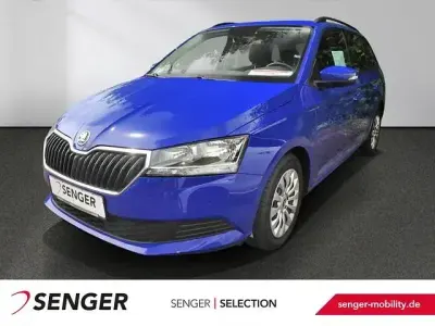 Gebraucht Skoda Fabia Ambition 110 PS (80 kW) 2022 Energyblau Kleinwagen