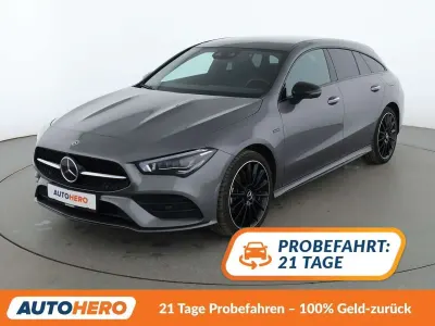 Gebraucht Mercedes CLA250e Shooting Brake AMG line 160 PS (117 kW) 2020 Mountaingrau Kombi