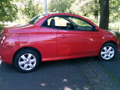 Gebraucht Nissan Micra C+C Premium Edition 110 PS (80 kW) 2006 Rot Cabrio