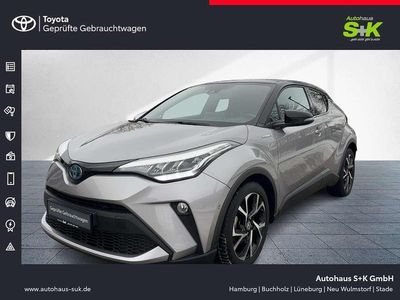 Metalstreamgrau metallic / dach schwarz Gebraucht 2021 Toyota C-HR Plus SUV | 24.480 € (Fairer Preis)