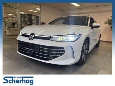 Gebraucht VW Passat Elegance 150 PS (110 kW) 2024 Weiß (oryxweiß perlmutteffekt) Kombi
