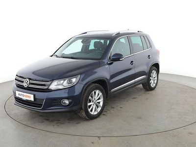 Gebraucht VW Tiguan LOUNGE 2015 Blau SUV