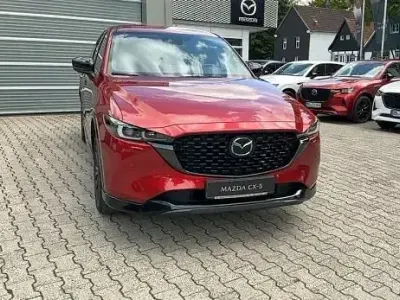 Gebraucht Mazda CX-5 Homura-Line 194 PS (142 kW) 2022 Soul red crystal m (metallic) SUV