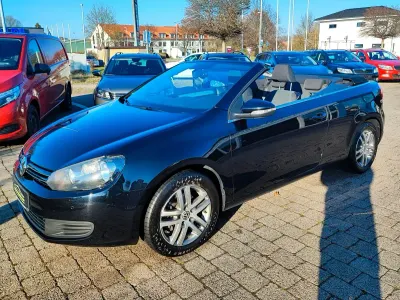 Gebraucht VW Golf Cabriolet 105 PS (77 kW) 2012 Schwarz Cabrio
