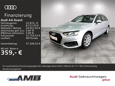 Gebraucht Audi A4 Ambiente 204 PS (150 kW) 2024 Florettsilber metallic Kombi