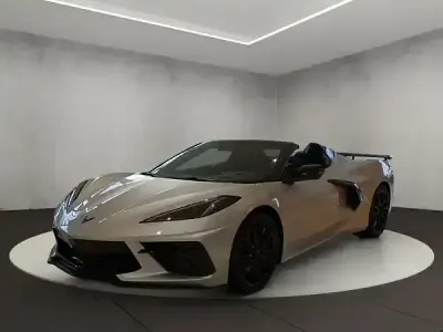 Nowe Corvette Stingray 481 KM (353 kW) 2026 Srebrny Kabriolet