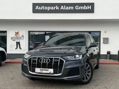 Usado Audi Q7 S-Line 286 HP (210 kW) 2021 Cinzento SUV