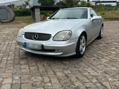 Gebraucht Mercedes SLK200 163 PS (119 kW) 2000 Silber Cabrio