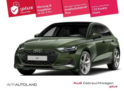 Gebraucht Audi A3 Advanced Plus 116 PS (85 kW) 2025 Distriktgrün metallic Limousine