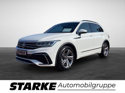 Gebraucht VW Tiguan R-line 150 PS (110 kW) 2023 Weiß SUV