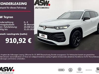 Neu VW Tayron R-line 204 PS (150 kW) 2025 Weiß SUV