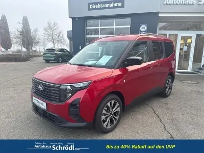 Neu Ford Tourneo Courier Titanium 125 PS (91 kW) 2025 Fantastic red metallic Van / Kleinbus