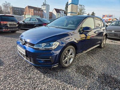 Usata VW Golf VII R-line 150 CV (110 kW) 2019 Blu Berlina