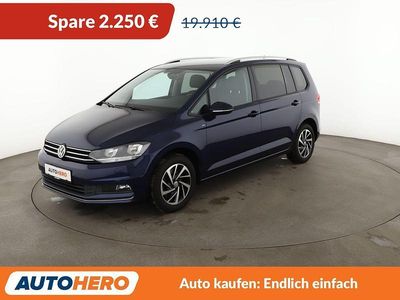 Gebraucht VW Touran Join 116 PS (85 kW) 2018 Blau Van / Kleinbus