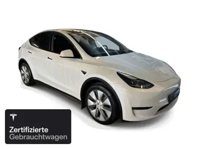 Gebraucht Tesla Model Y Long Range AWD 258 kW (351 PS) 2022 Weiß SUV