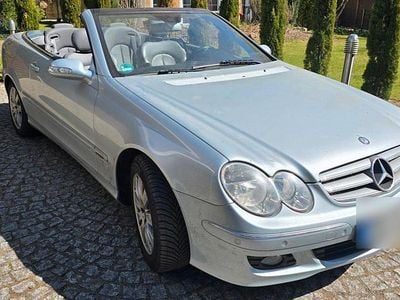 Gebraucht Mercedes CLK200 163 PS (119 kW) 2006 Silber Cabrio
