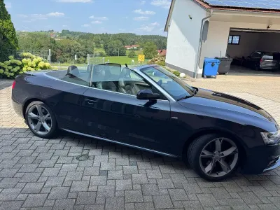Gebraucht Audi A5 Cabriolet S-Line 245 PS (180 kW) 2016 Blau Cabrio