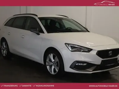 Gebraucht Seat Leon FR-Line 204 PS (150 kW) 2022 Candy weiss Kombi