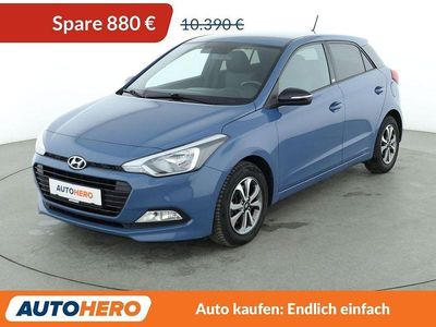 Blau Gebraucht 2018 Hyundai i20 Passion Limousine | 9.510 € (Fairer Preis)