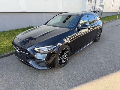 Usata Mercedes C200 AMG line 163 CV (119 kW) 2022 Nero Berlina