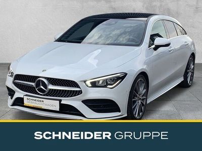 gebraucht Mercedes CLA220 8G-DCT SB AMG-Line LED+NAVI+AHK+KAMERA