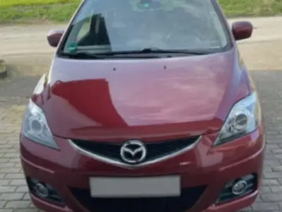 Gebraucht Mazda 5 Exclusive 145 PS (106 kW) 2009 Rot Van / Kleinbus