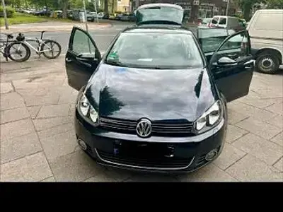 Gebraucht VW Golf VI Style 105 PS (77 kW) 2011 Blau Kleinwagen