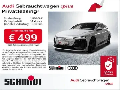 Gebraucht Audi A6 e-tron S-Line 314 kW (428 PS) 2025 Gletscherweiß metallic Kombi