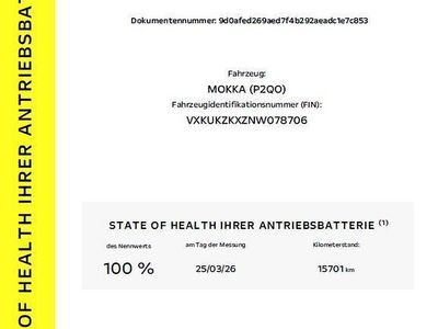 Gebraucht Opel Mokka-e Elegance 100 kW (136 PS) 2022 Grau SUV