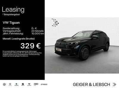 Gebraucht VW Tiguan Goal 150 PS (110 kW) 2025 Grenadillschwarz metallic SUV