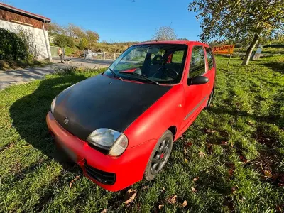 Usata Fiat Seicento 55 CV (40 kW) 2002 Rosso Utilitaria